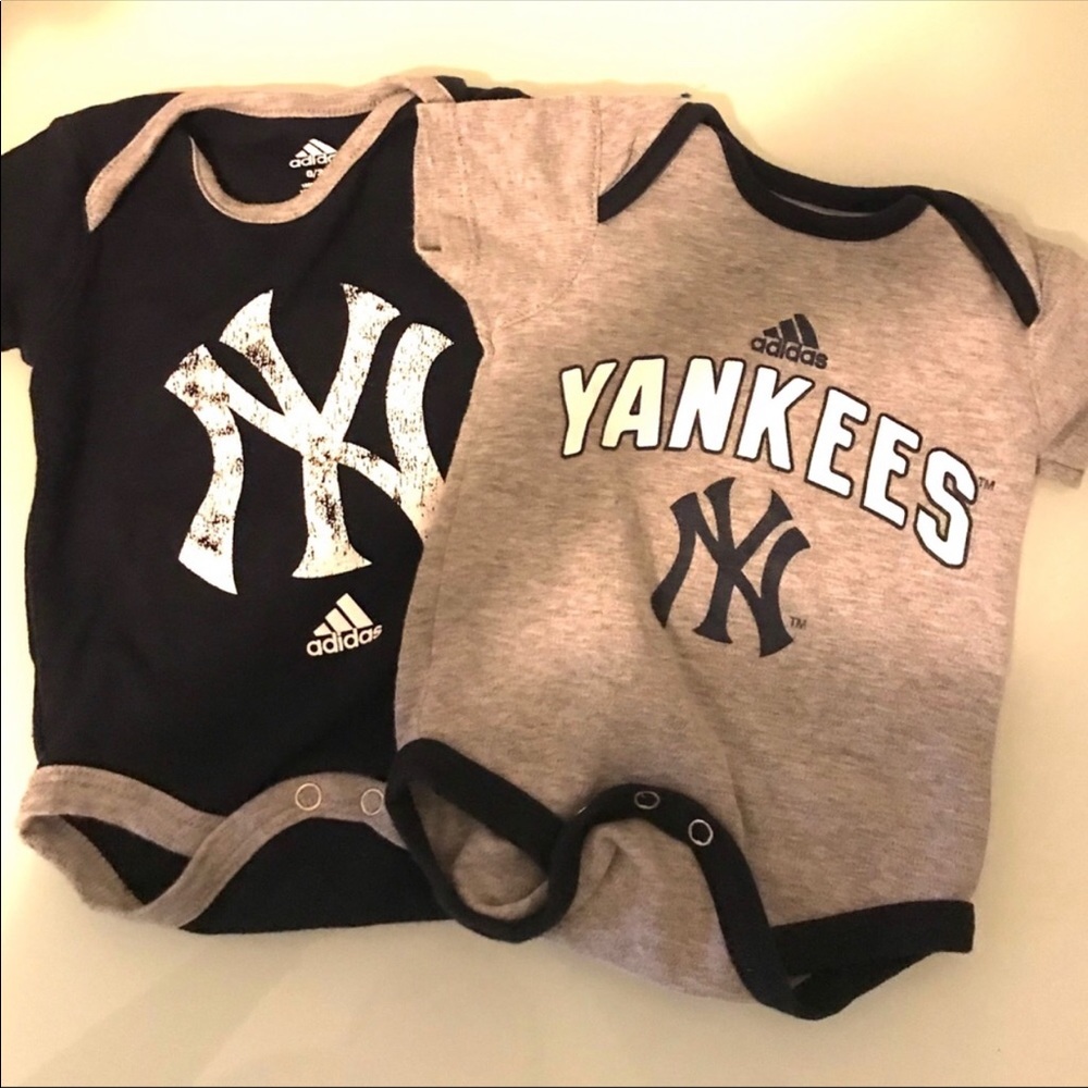 New York Yankees Adidas onesies